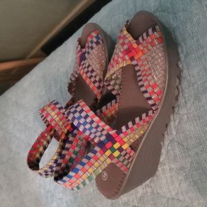 MB Bernie Mev. size 38, US 7.5 Open Toe